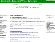 Tablet Screenshot of classic-games.com